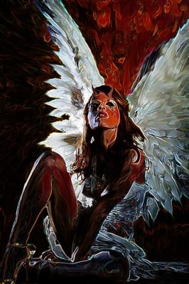 how much is the fallen angel painting worth what if it was painted by an AI?