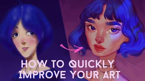 how to improve your art fast and how to make sure your paintings are unique